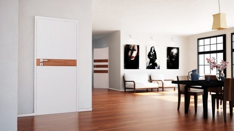 Zgrana para: Drzwi i podłoga Spójna aranżacja wnętrza z kolekcją Doors & Floors od Classen