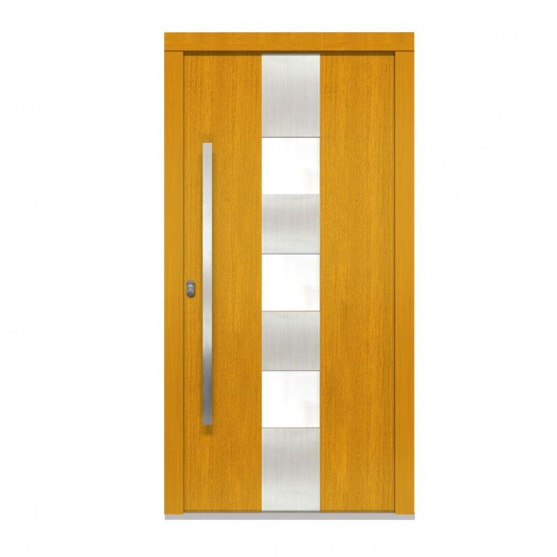 Drewniane drzwi Fotyna - na straży ciepłego domu