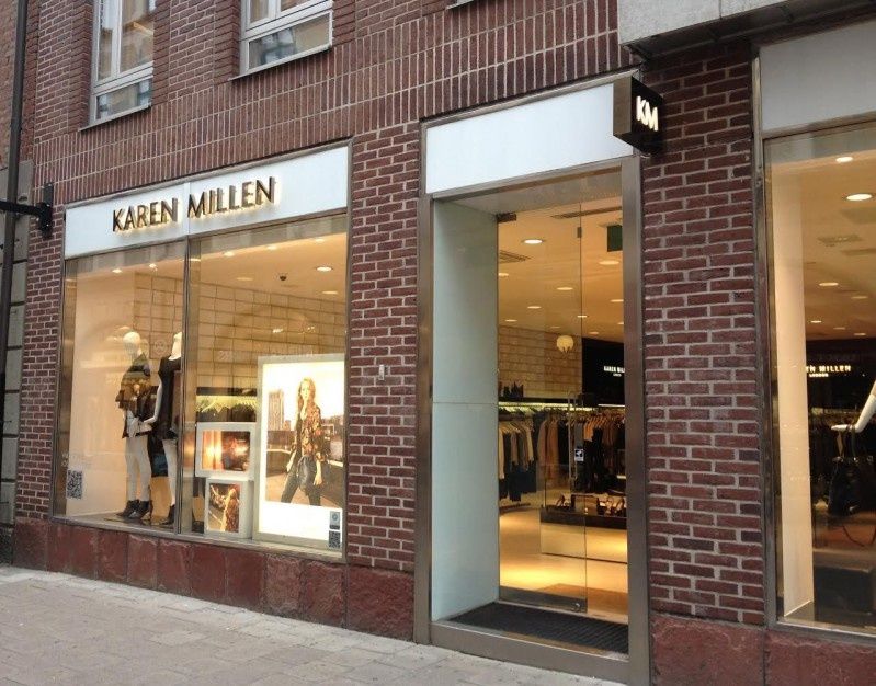 Polska firma zrewitalizowała witrynę dla Karen Millen w Sztokholmie