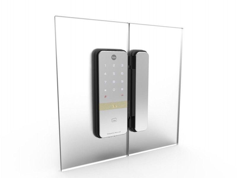 Dedykowany szklanym drzwiom - zamek elektroniczny YDG313 marki Yale