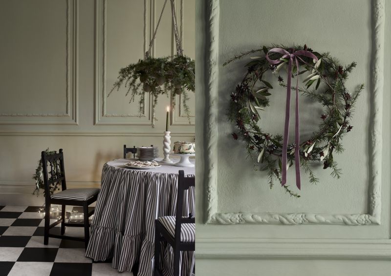 Święta w odcieniu szałwii - dekorujemy dom z Annie Sloan
