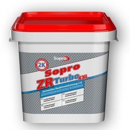 Innowacyjna alternatywa dla bitumów -  Sopro prezentuje zaprawę uszczelniającą ZR Turbo 618 XXL