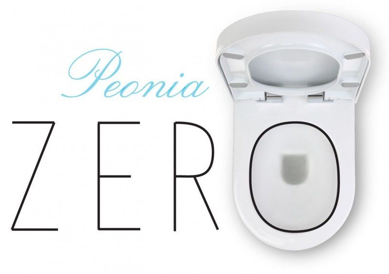 Zero wysiłku - maksimum higieny - Peonia ZERO marki Deante