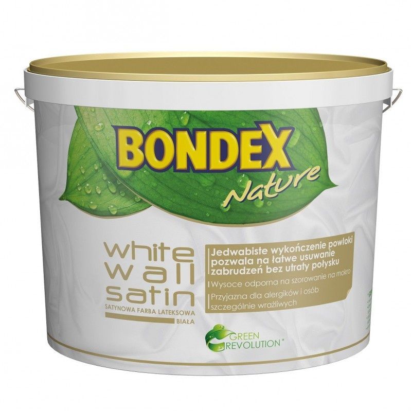 Bondex White Wall Satin - satynowy efekt wykończenia