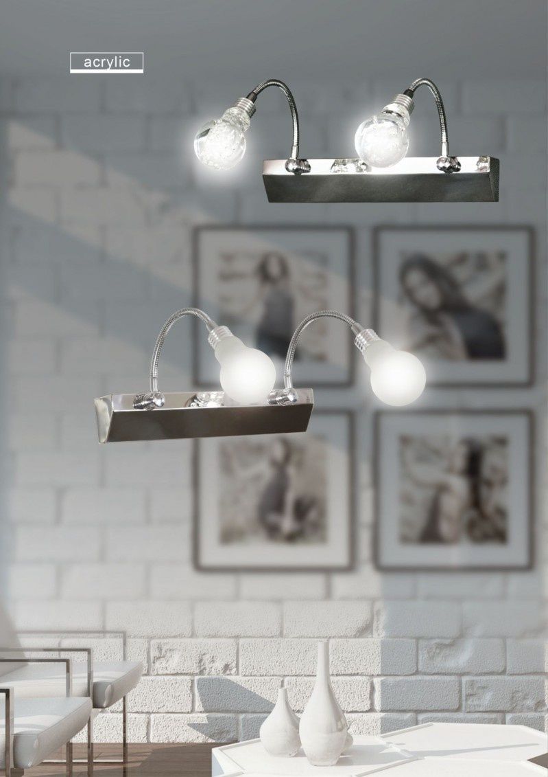 Funkcjonalne oświetlenie w łazience - lampa Acrylic Led marki Candellux