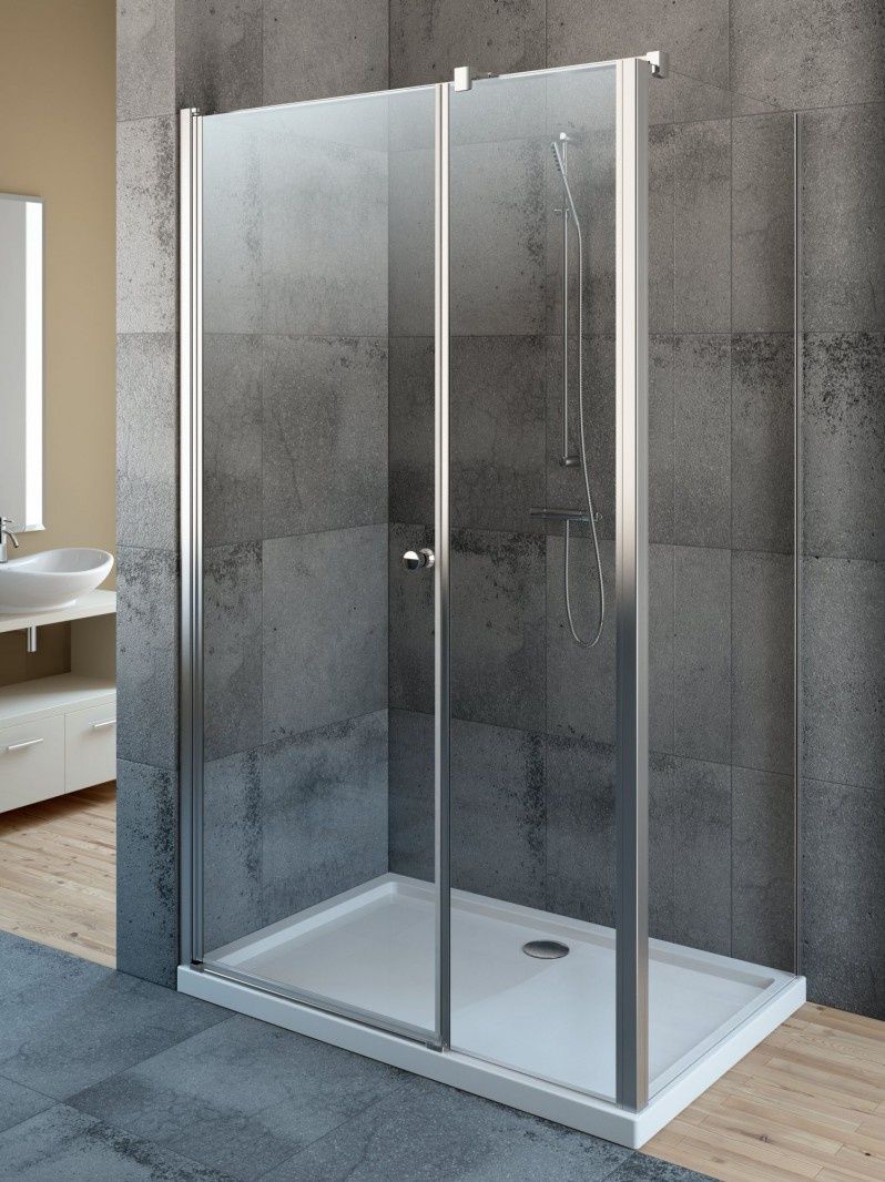 180 stopni komfortu - kabina prysznicowa EOS KDS Radaway z drzwiami otwieranymi wahadłowo