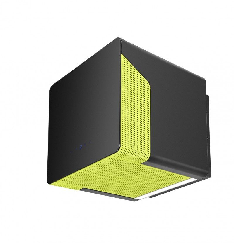 Magiczna kostka - okap Cube Neon Ciarko Design