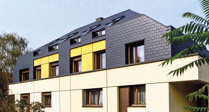 Płytka dachowa i elewacyjna z włóknocementu - nowoczesne i kompleksowe rozwiązania architektoniczne 