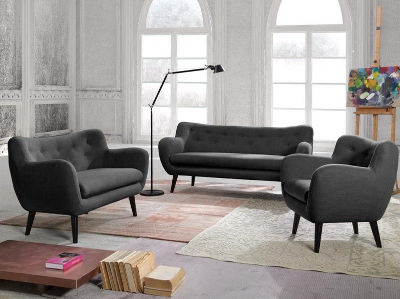 Bydgoskie Meble: Sofa i fotele George - wygoda w stylu retro