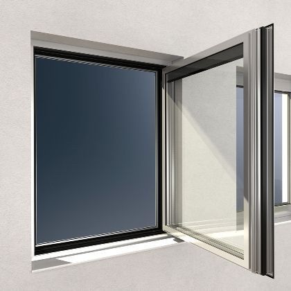 Energetyzujący duet - zintegrowane okna zespolone Schüco AWS 120 CC.SI w standardzie pasywnym 