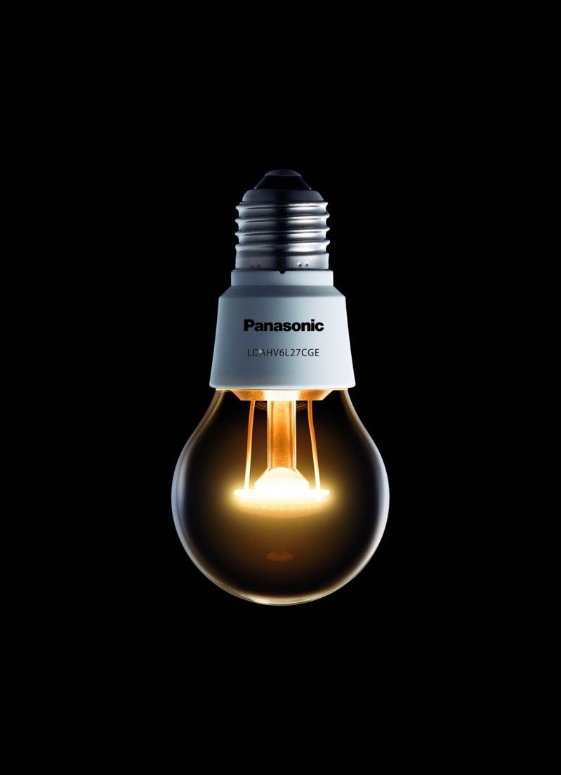 Panasonic wprowadza na europejski rynek żarówkę LED ''Nostalgic Clear''