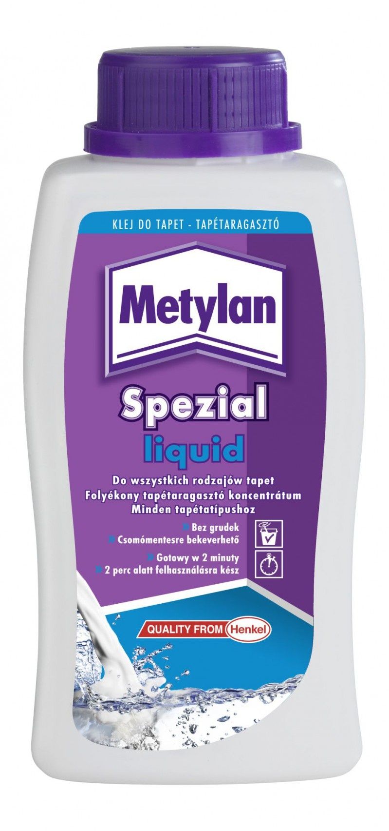 Metylan Spezial Liquid - uniwersalny klej do tapet