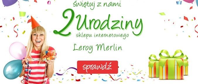 2. Urodziny sklepu internetowego Leroy Merlin