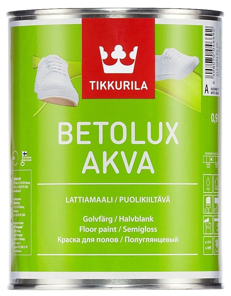 Tikkurila Betoloux Akva: szybki sposób na niezwykłą podłogę