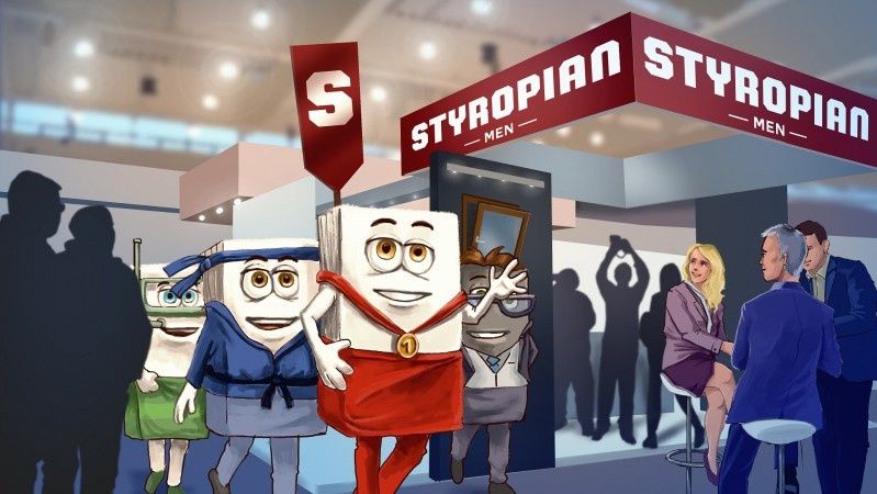 PSPS prezentuje STYROPIAN Men na targach BUDMA 2018