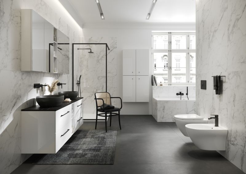 Nowa kolekcja LARGA od Cersanit – kompleksowe piękno dla Twojej łazienki