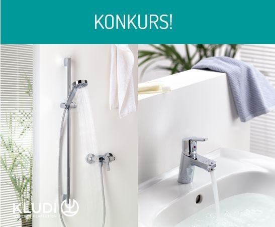 Pokaż nam swoją aranżację łazienki! Konkurs Home Concept z KLUDI