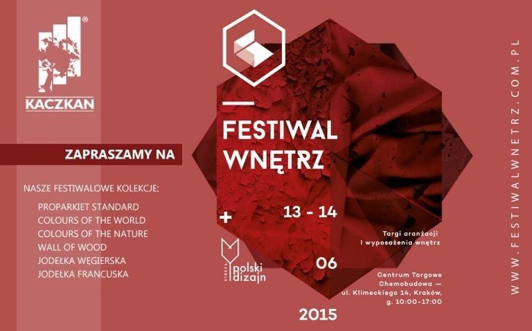  Kaczkan po raz pierwszy na krakowskim Festiwalu Wnętrz