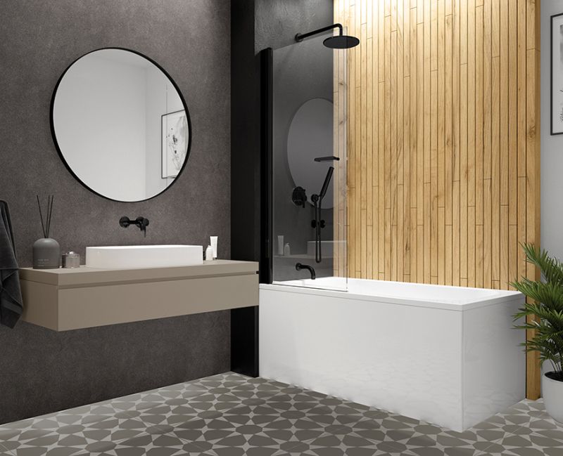 Sposób na funkcjonalną łazienkę bez kompromisów z kabiną nawannową