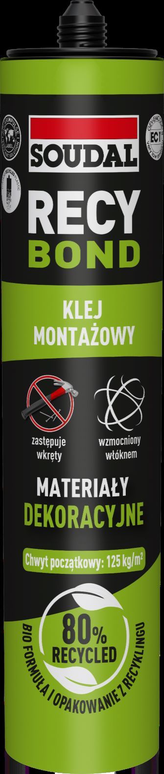 Soudal - Recybond - klej montażowy przyjazny środowisku