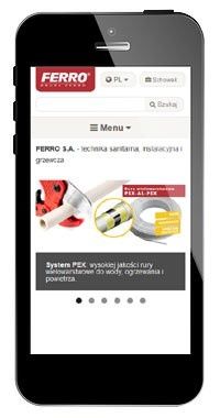 FERRO.pl w technologii RWD