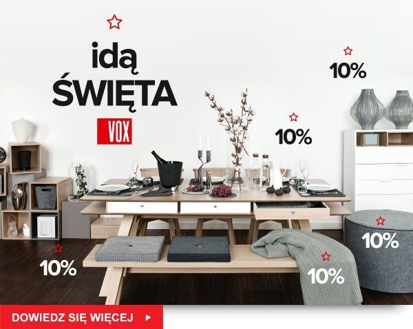 Idą Święta - skorzystaj z promocji Meble VOX