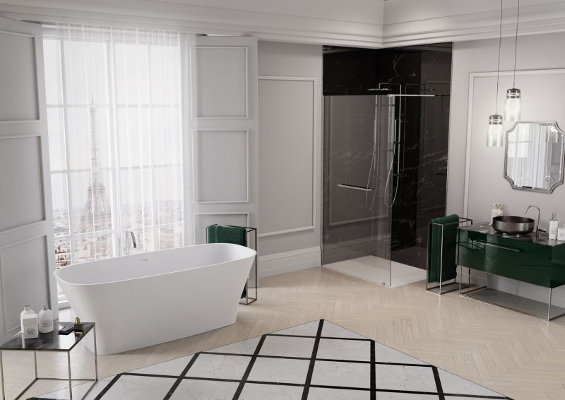 Łazienka glamour: domowy salon kąpielowy z efektem wow