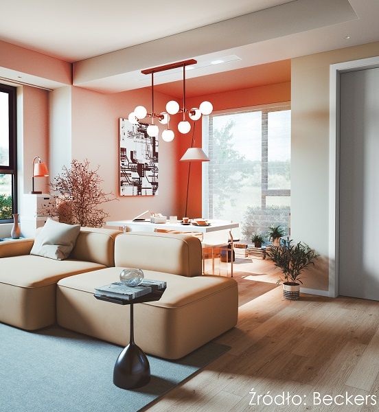 Wysublimowana elegancja wnętrz w stonowanym różu