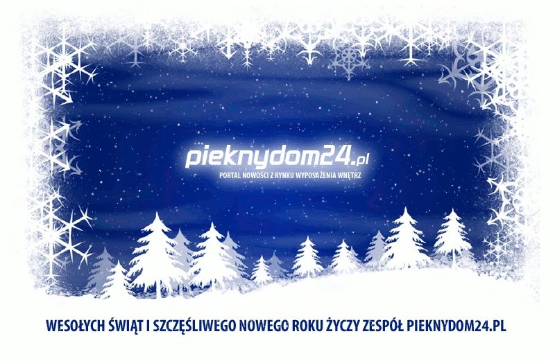 Wesołych Świąt i szczęśliwego Nowego Roku życzy pieknydom24.pl