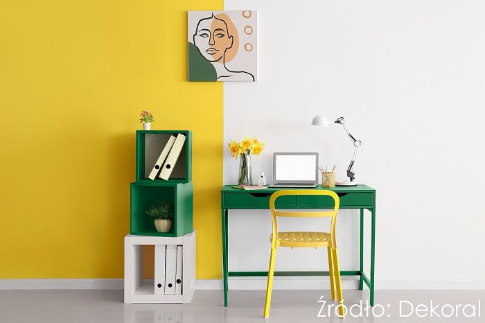 Zielone pojęcie o malowaniu mebli