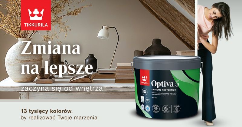 Zmiana na lepsze z Tikkurila