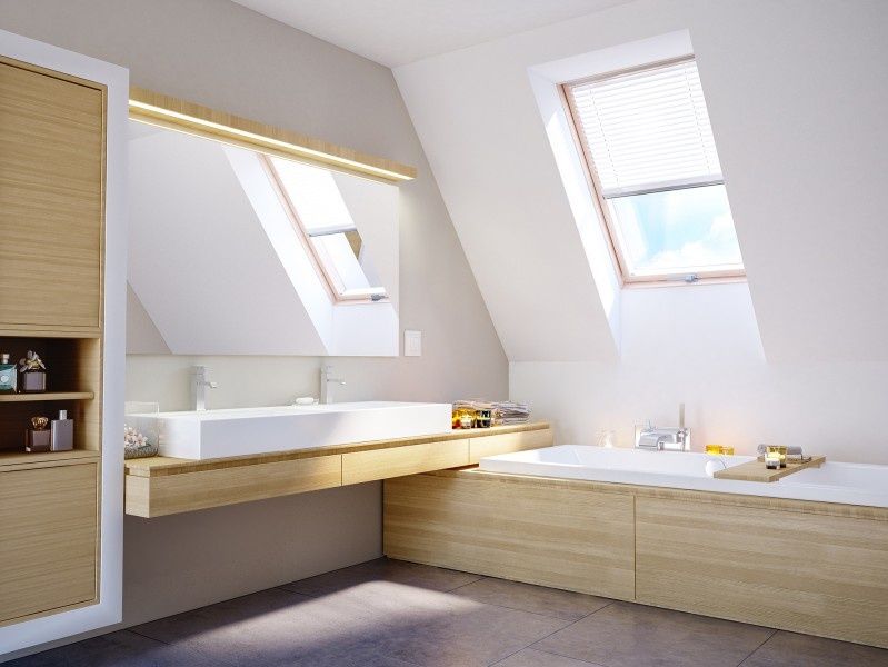 Jak doświetlić wnętrze domu - zalety okien dachowych