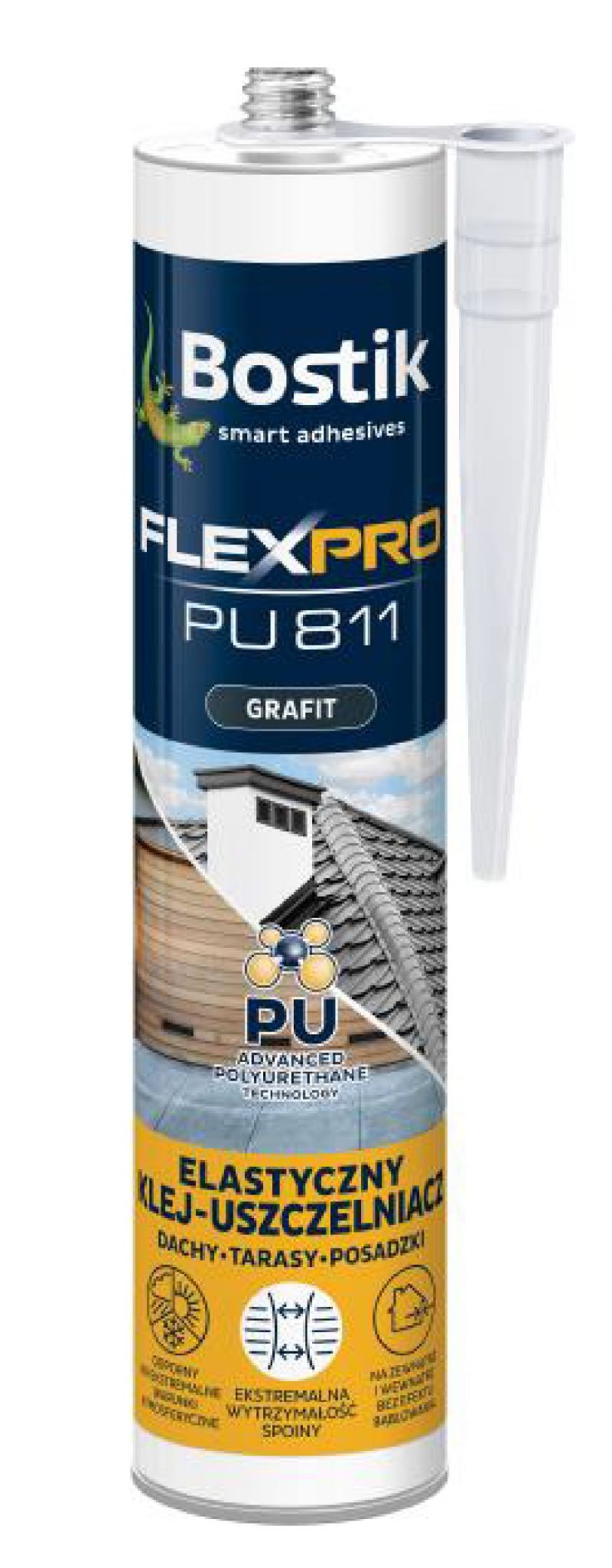 Nowość! Bostik FLEXPRO PU811 – elastyczne uszczelnienie dachu, elewacji i posadzki