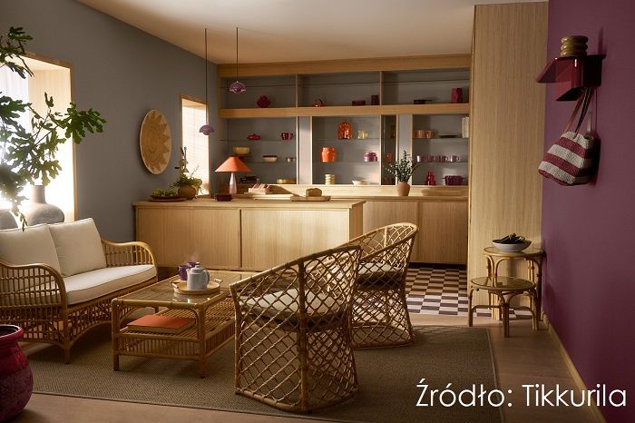 Siła spokoju wnętrz w trendzie Tikkurila Authentic