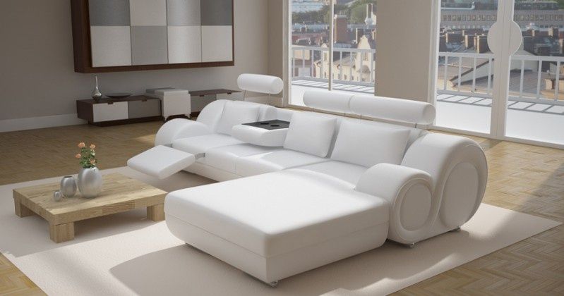 Wygodny salon w nowoczesnym stylu