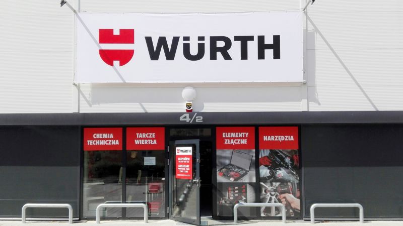 Würth Polska otwiera kolejne sklepy. Do końca roku chce mieć ich 31 na polskim rynku
