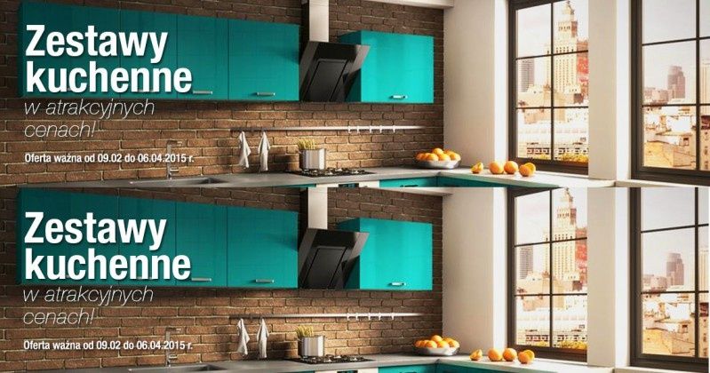Zestawy kuchenne w atrakcyjnych cenach