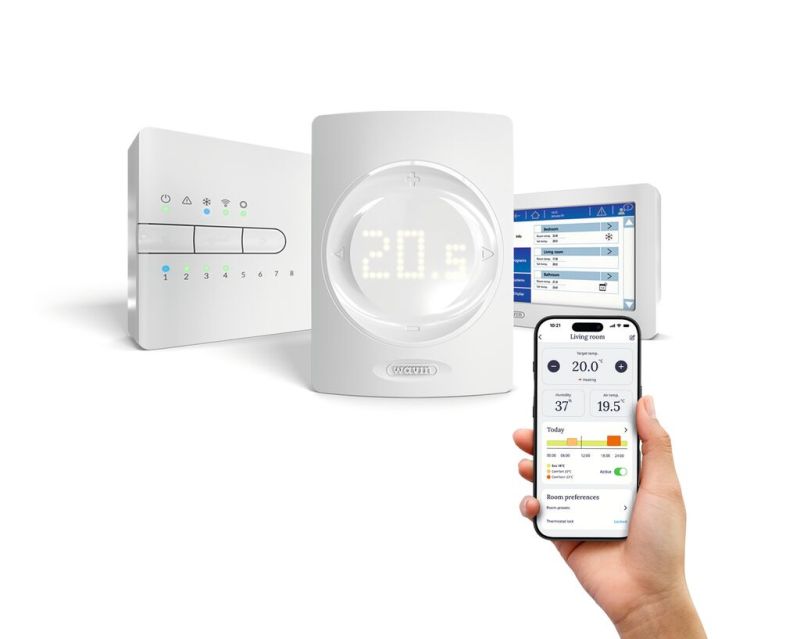 Nowa aplikacja Wavin Sentio – przejmij kontrolę nad domowym komfortem