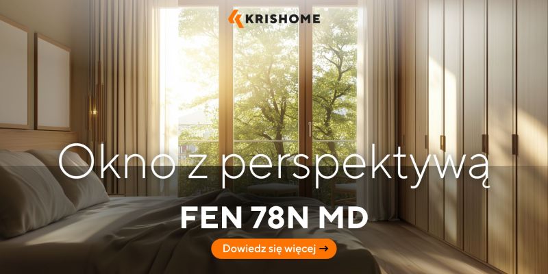 KRISHOME FEN 78N MD – Okno z perspektywą