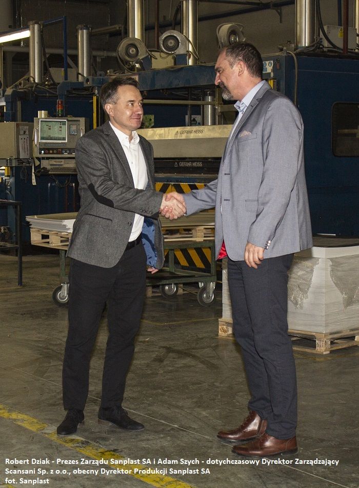 SANPLAST S.A. i Scansani Sp z o.o.  – łączą siły aby odpowiadać na rosnące potrzeby rynku