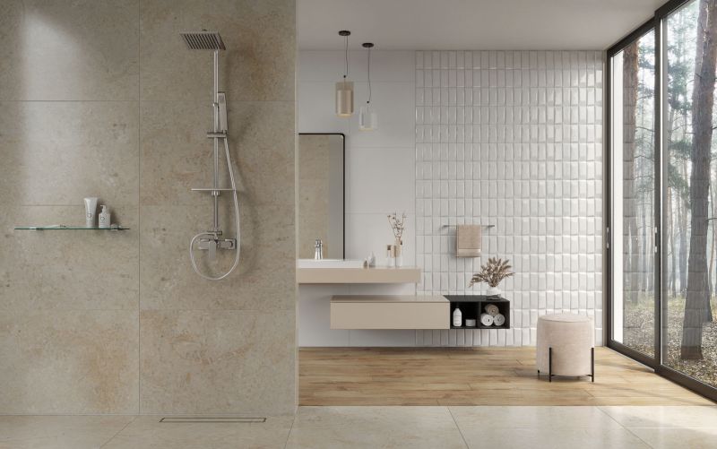 Łazienka w odcieniach beżu – estetyka na najwyższym poziomie