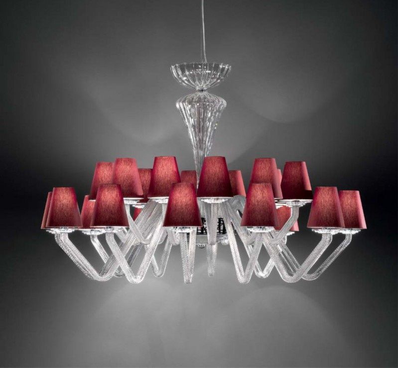 Świetlny teatr we wnętrzu