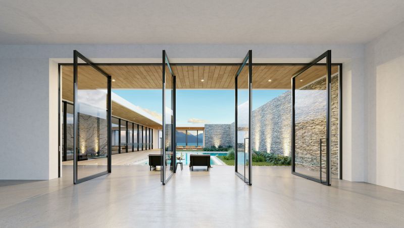 Nowy wymiar drzwi - wielkie wejście w nowoczesną architekturę Drzwi, które łączą wnętrza z otoczeniem