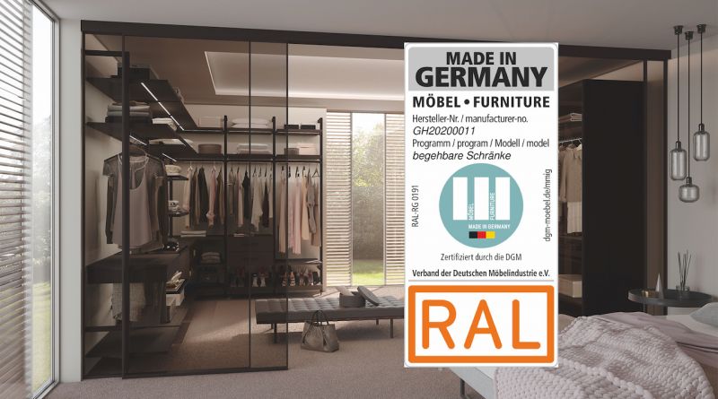 Certyfikat „Furniture. Made in Germany” gwarantem jakości produktów marki Raumplus