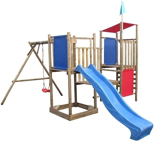 Huśtawka ogrodowa - bawi i uczy