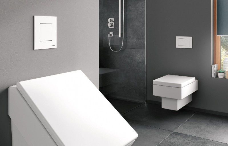 Flat interior design - trend na płaskie powierzchnie w łazience według firmy TECE   