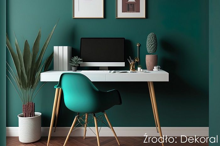 Trendy Dekoral na 2026: wielowymiarowe zielenie z nutą błękitu